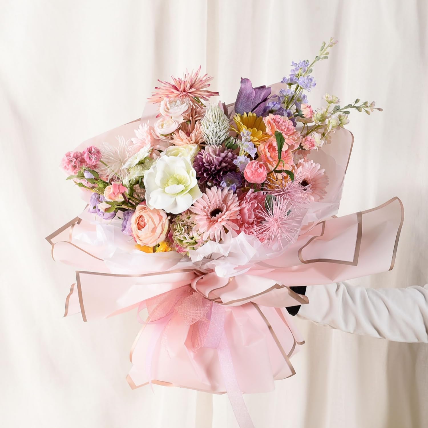The Florist Supply - 10 листов, 8 цветов, бумага для