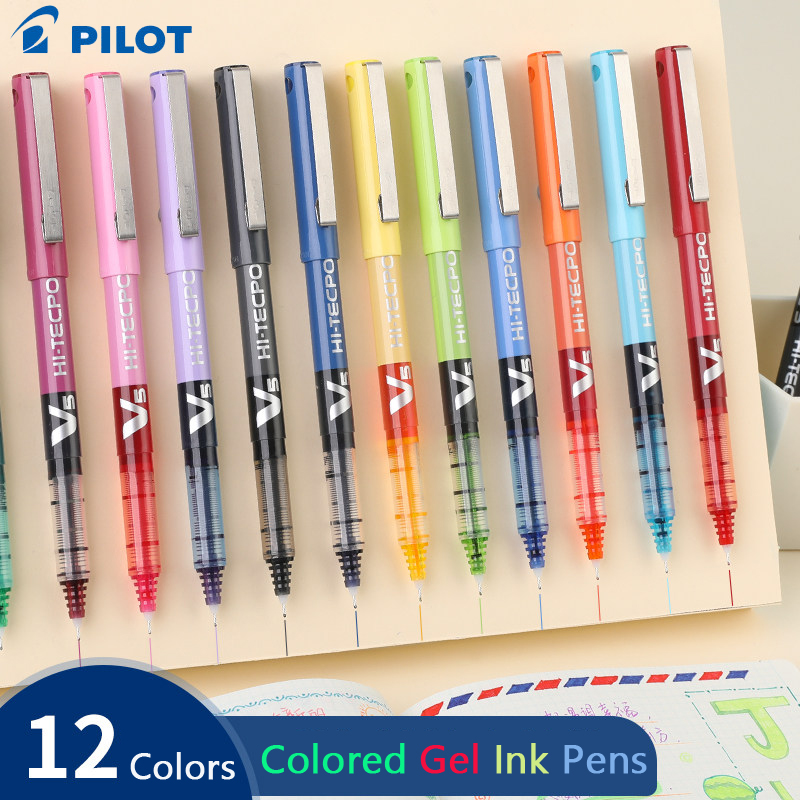 Pilot Pen V5 - Ручка-роллер Pilot V5 с жидкими чернилами,