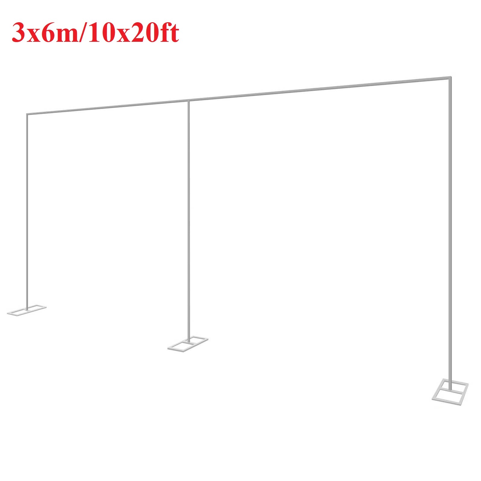 Florist Supp - 3x6 м/10x20 футов металлическая подставка для