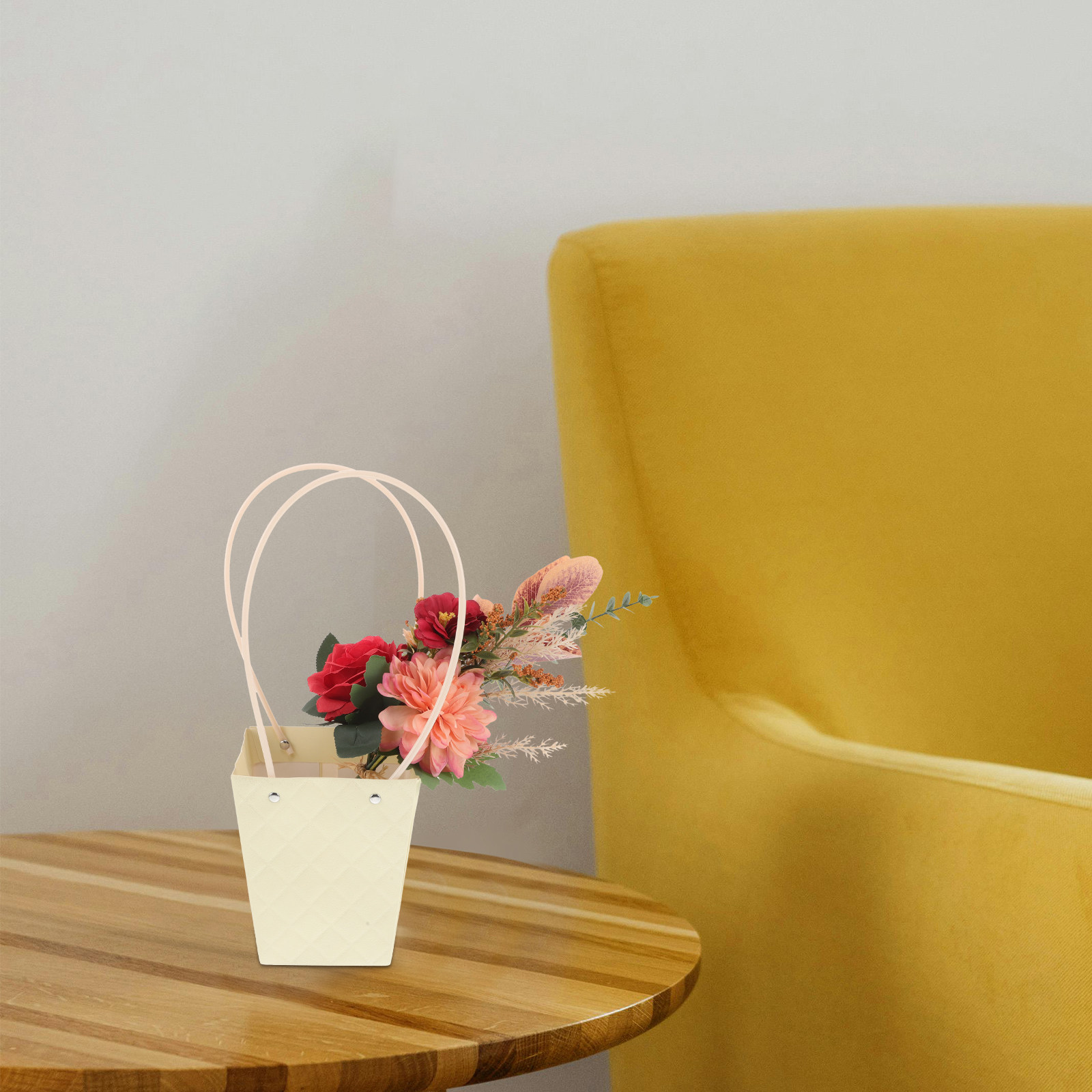 10 шт. бумажных пакетов для цв – обзор и цена Flower Wrap Kraft