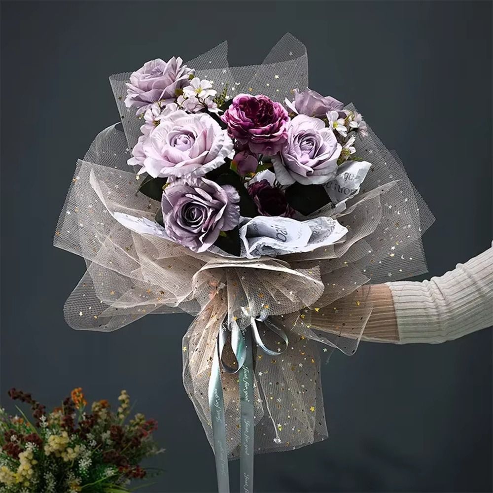 Бумага для упаковки цветов шир – обзор и цена Flower Wrap Kraft