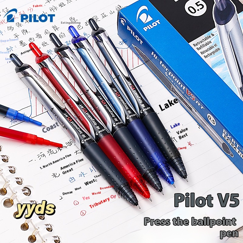 Японская гелевая ручка PILOT 0 – обзор и цена Pilot Pen V5