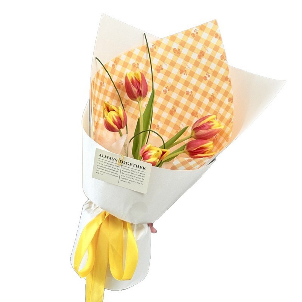 Бумага для упаковки цветов с п – обзор и цена Flower Wrap Kraft
