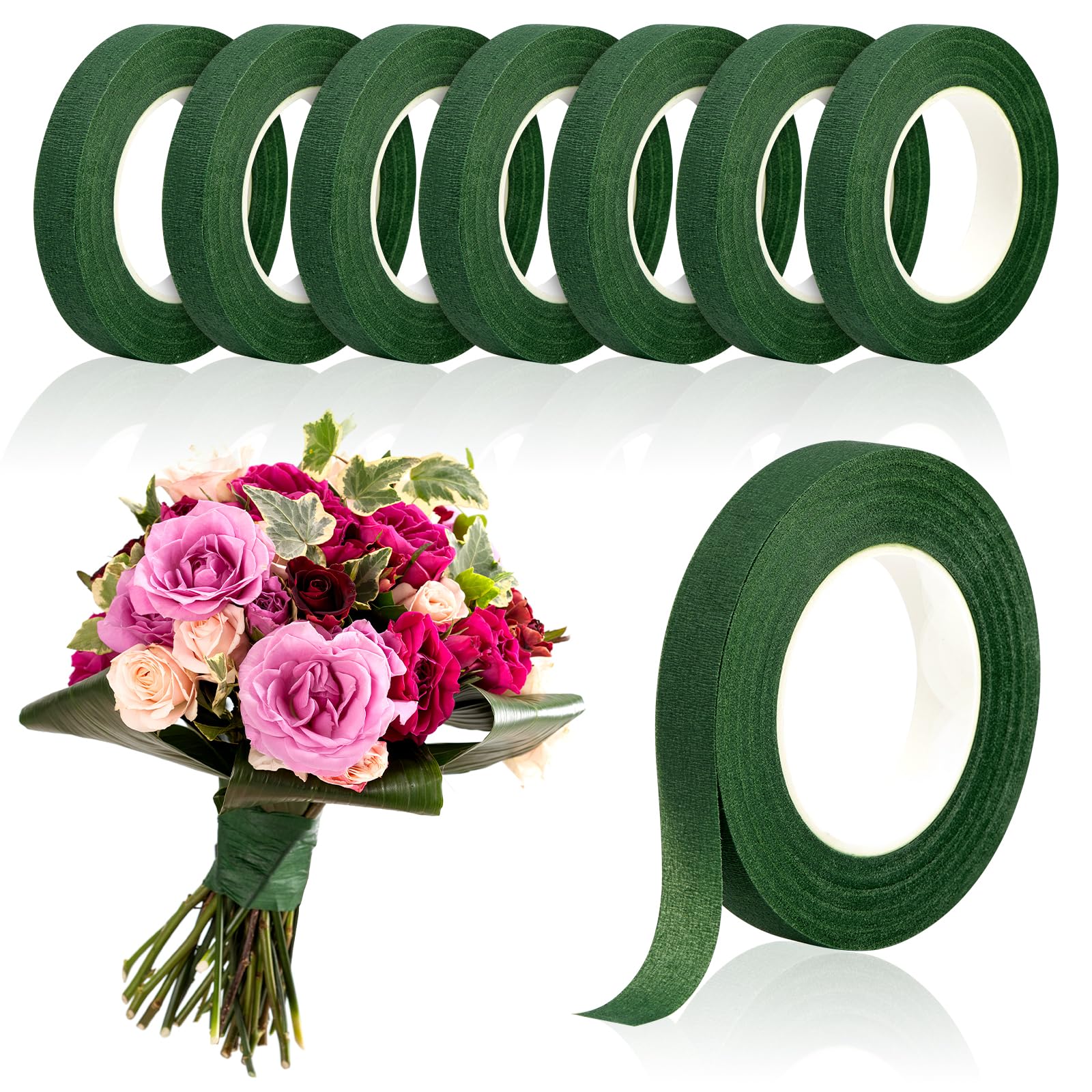 20 ярдов зеленой ленты для бук – обзор и цена The Florist Supply