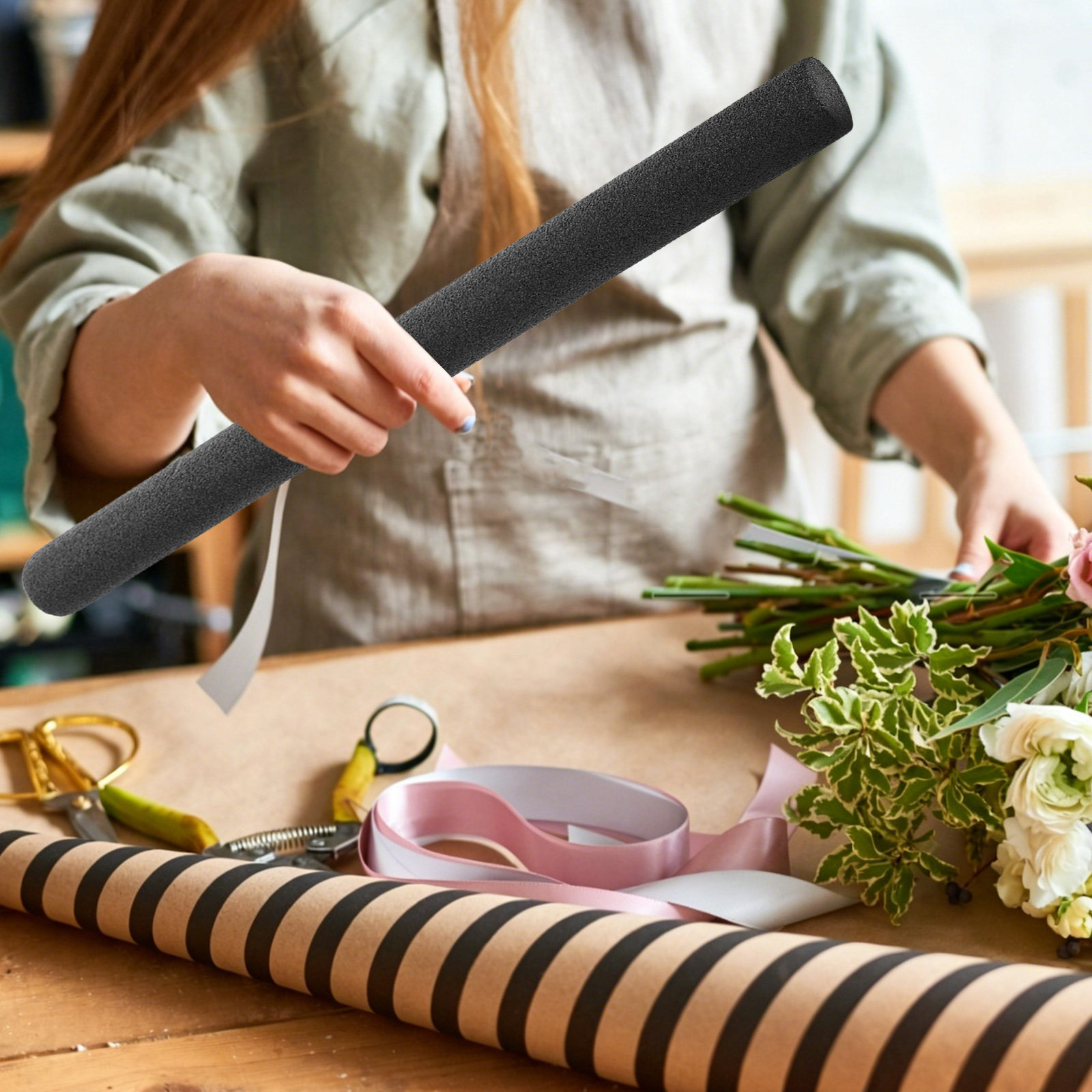 8 шт. черных стержней из флори – обзор и цена The Florist Supply