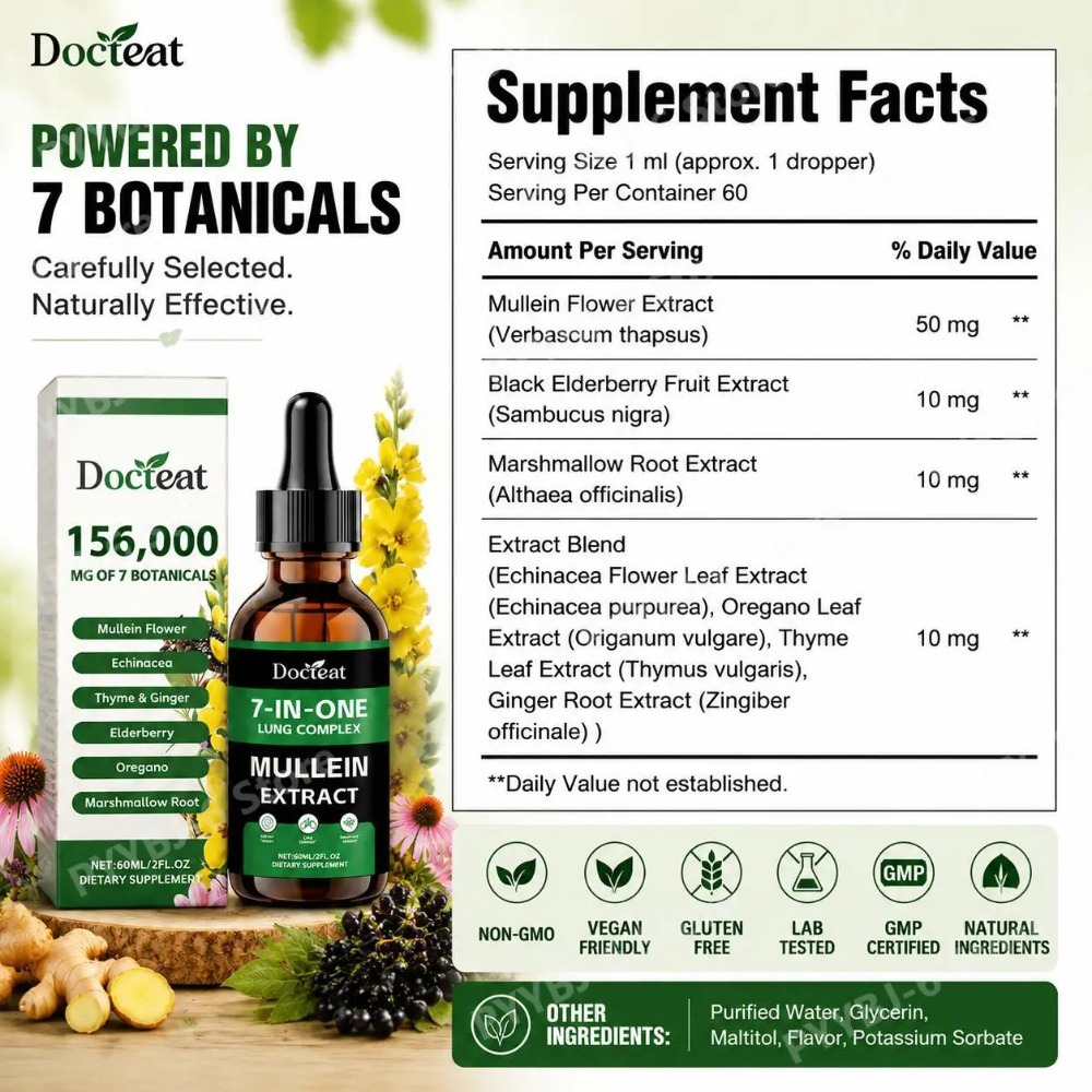 Docteat 7-в-1 Экстракт коровяк – обзор и цена Florist Supp